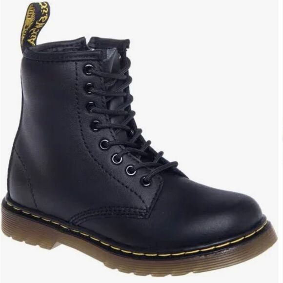 Dr Martens 1460 J Black boots size 4-M and 5-W. - Picture 1 of 7